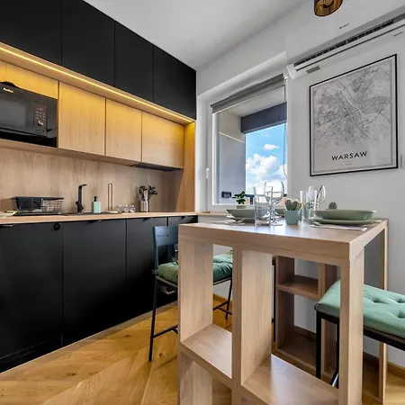דירה Wola - Balcony&workspace - By Rentujemy